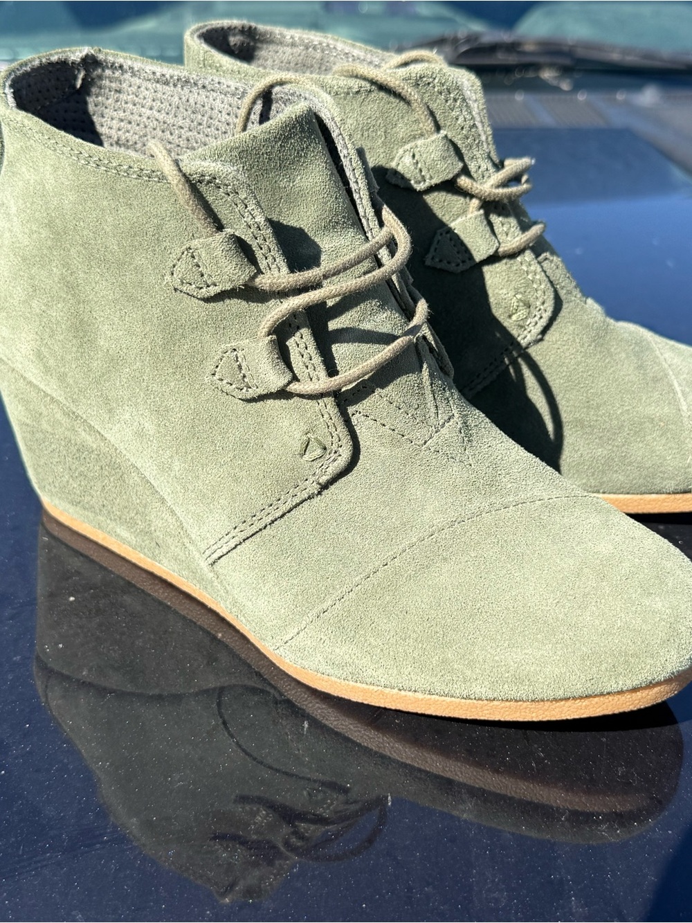 Tom’s wedge heels - Picture 2 of 7